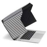 Universell Philbert Deksel til 15" / 16" Laptop m. Solskjold & Integrert Personvern - Striper