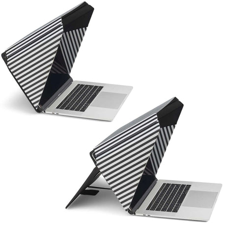 Universell Philbert Deksel til 15" / 16" Laptop m. Solskjold & Integrert Personvern - Striper