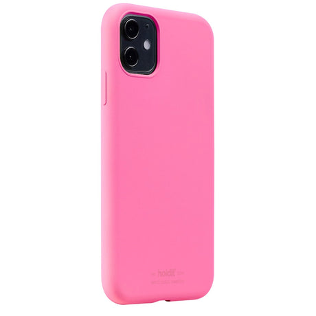 Holdit iPhone 11 Soft Touch Silikon Deksel - Bright Pink