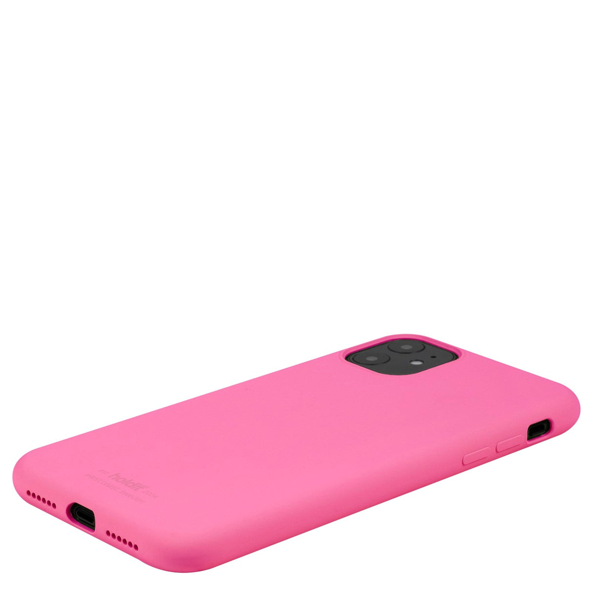 Holdit iPhone 11 Soft Touch Silikon Deksel - Bright Pink