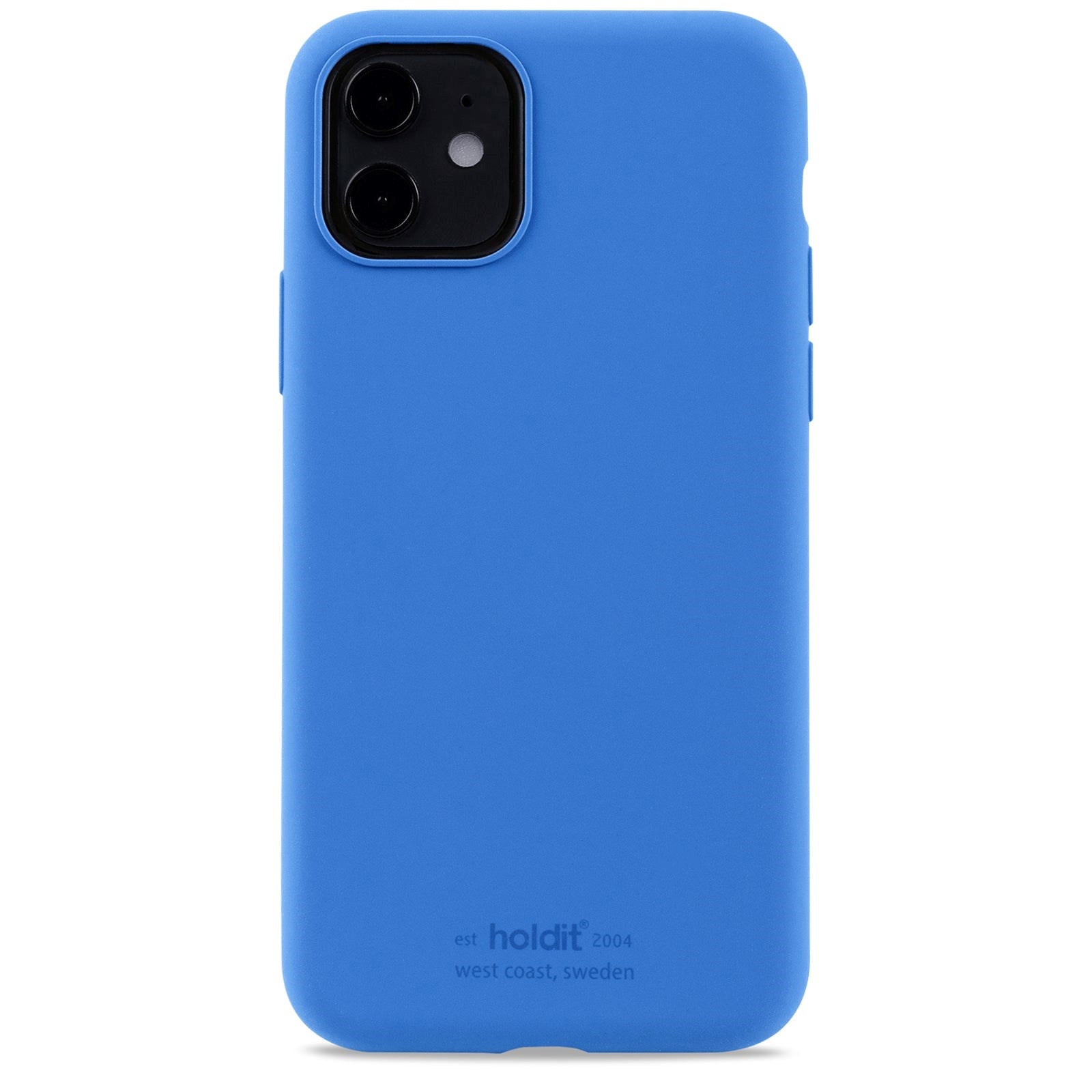 Holdit iPhone 11 Soft Touch Silikon Deksel - Sky Blue