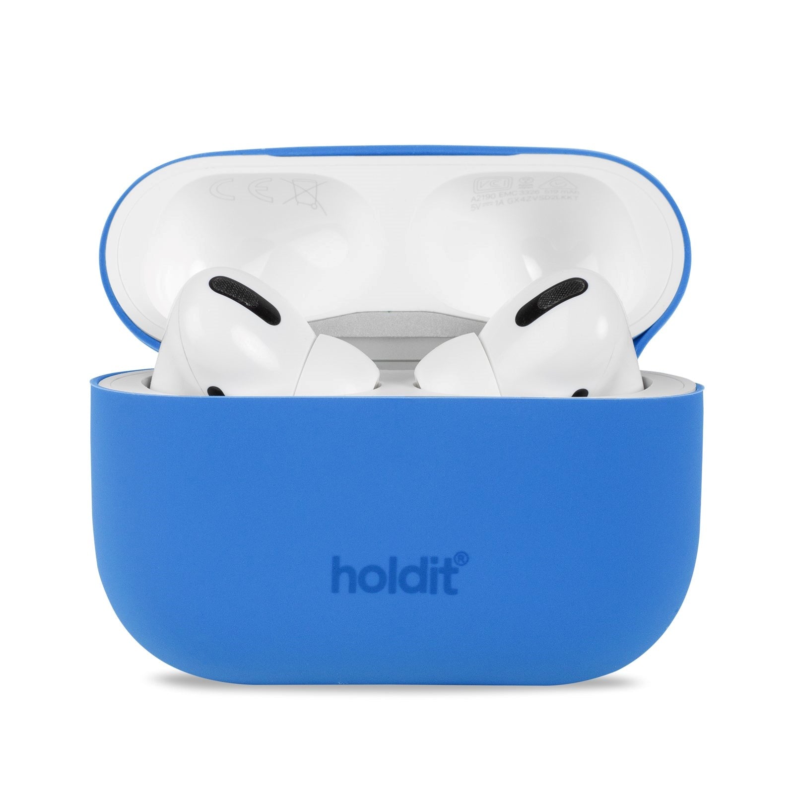 Holdit Nygård Silikondeksel Til AirPods Pro - Sky Blue