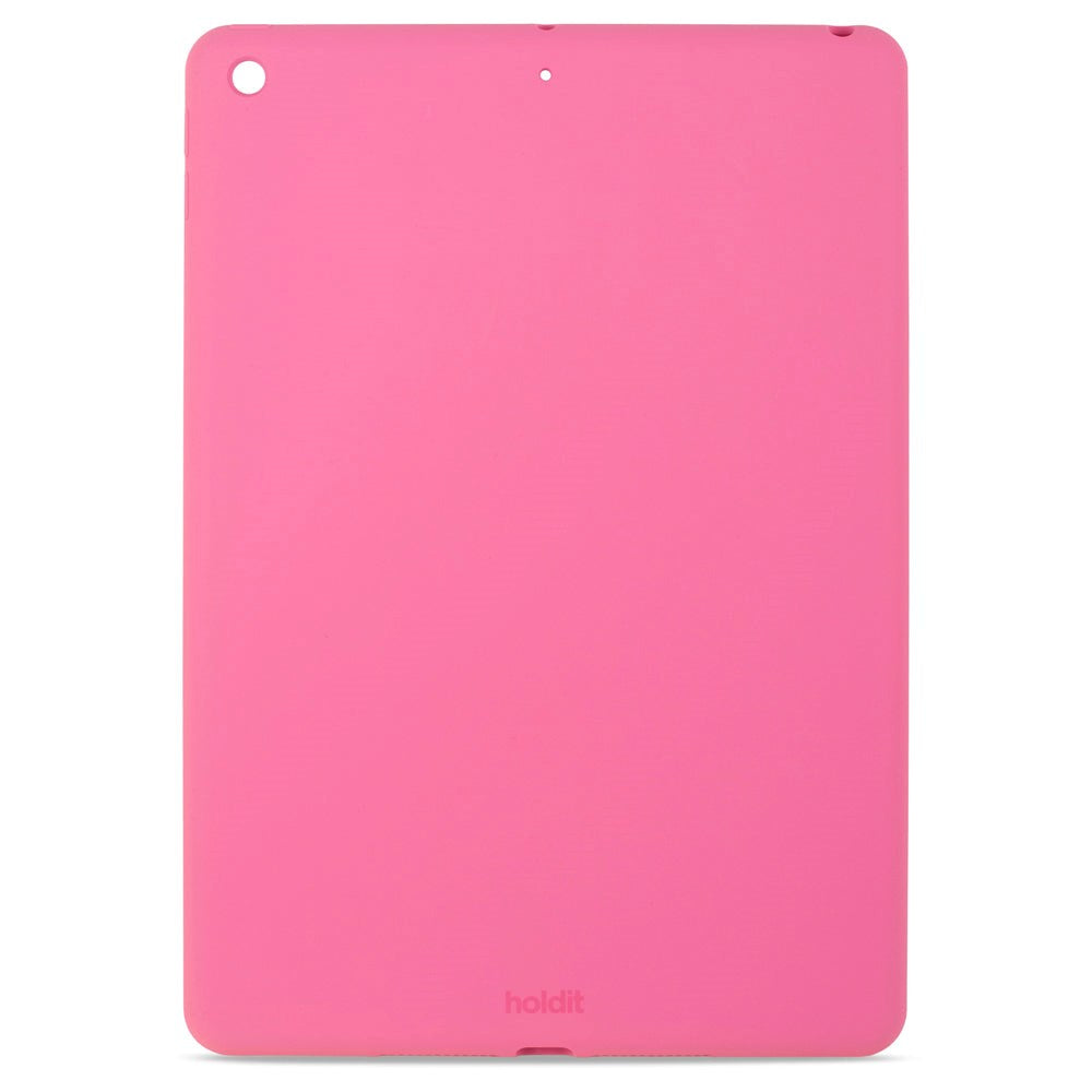 iPad 10.2" (2021 / 2020 / 2019) Holdit Silikon Bakdeksel - Bright Pink