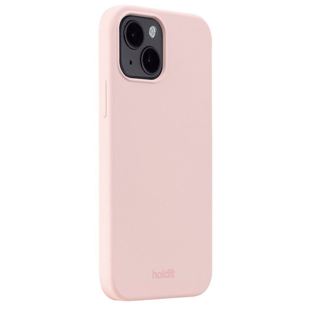 Holdit iPhone 14 Soft Touch Silikon Deksel - Blush Pink