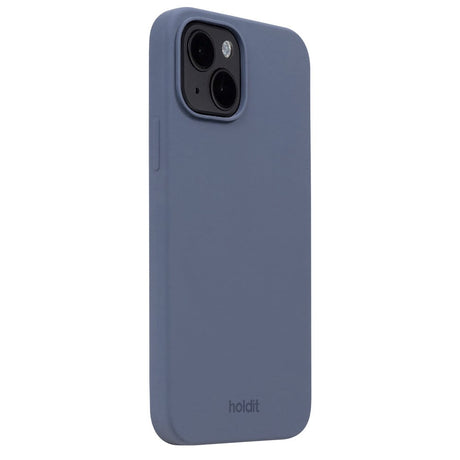 Holdit iPhone 14 Soft Touch Silikon Deksel - Pacific Blue