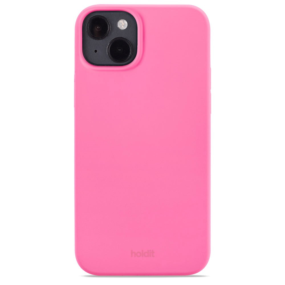 Holdit iPhone 14 Plus Soft Touch Silikon Deksel - Bright Pink