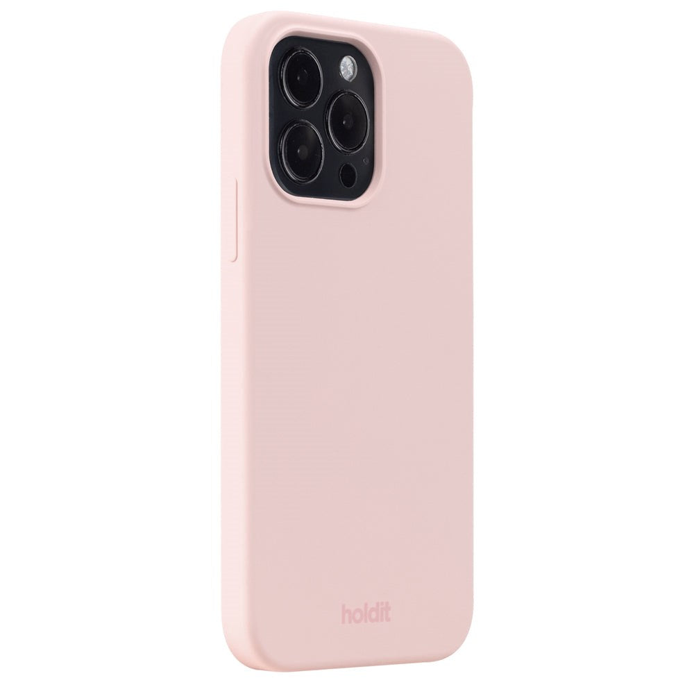 Holdit iPhone 14 Pro Max Soft Touch Silikon Deksel - Blush Pink