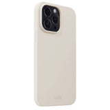 Holdit iPhone 14 Pro Max Soft Touch Silikon Deksel - Light Beige