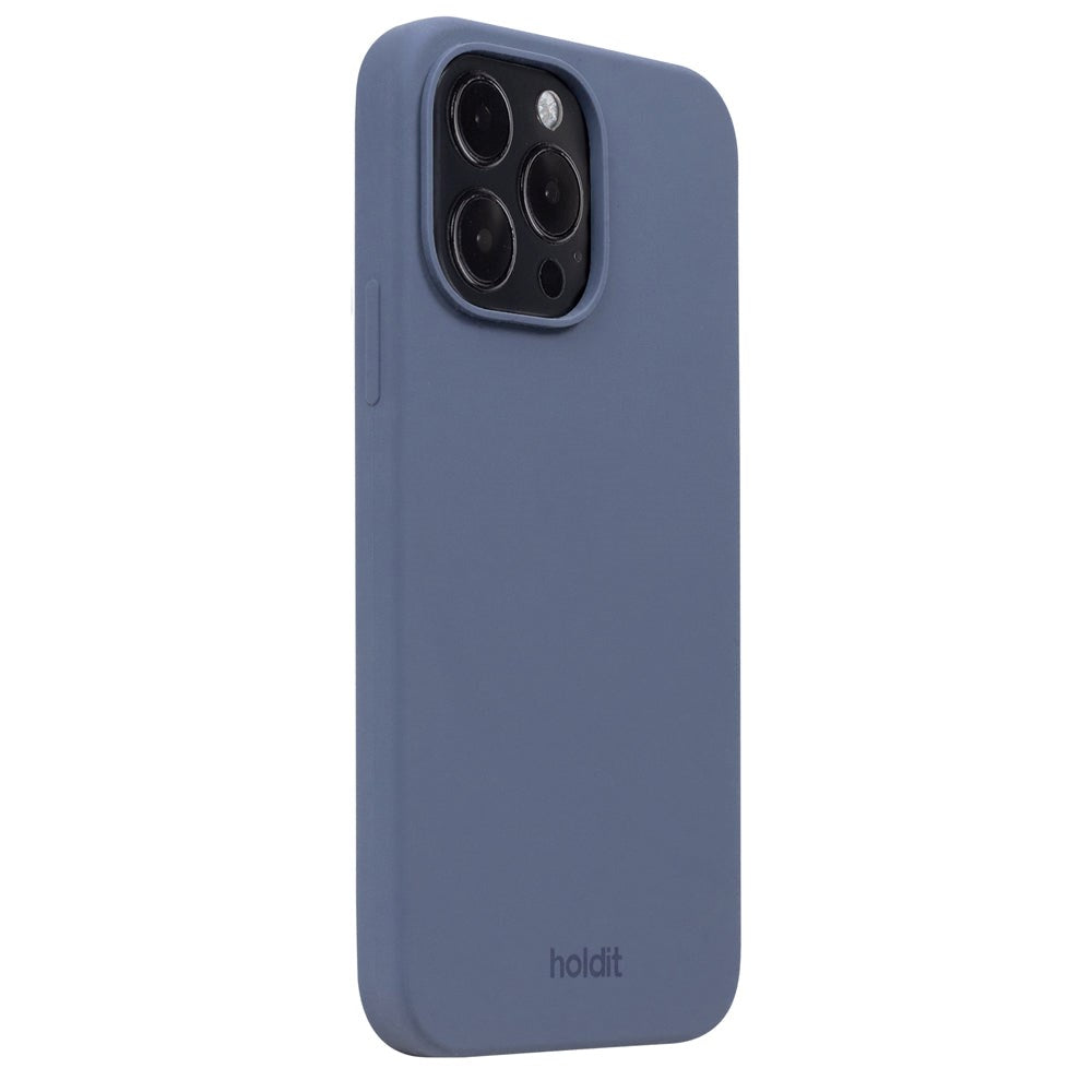 Holdit iPhone 14 Pro Max Soft Touch Silikon Deksel - Pacific Blue