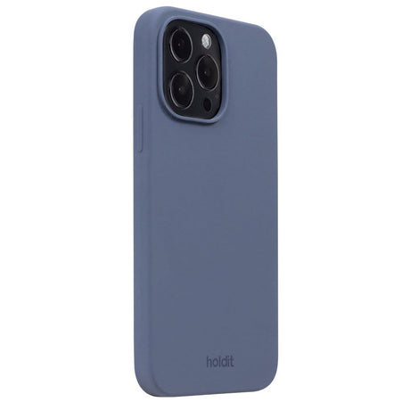 Holdit iPhone 14 Pro Max Soft Touch Silikon Deksel - Pacific Blue