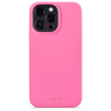 Holdit iPhone 14 Pro Max Soft Touch Silikon Deksel - Bright Pink