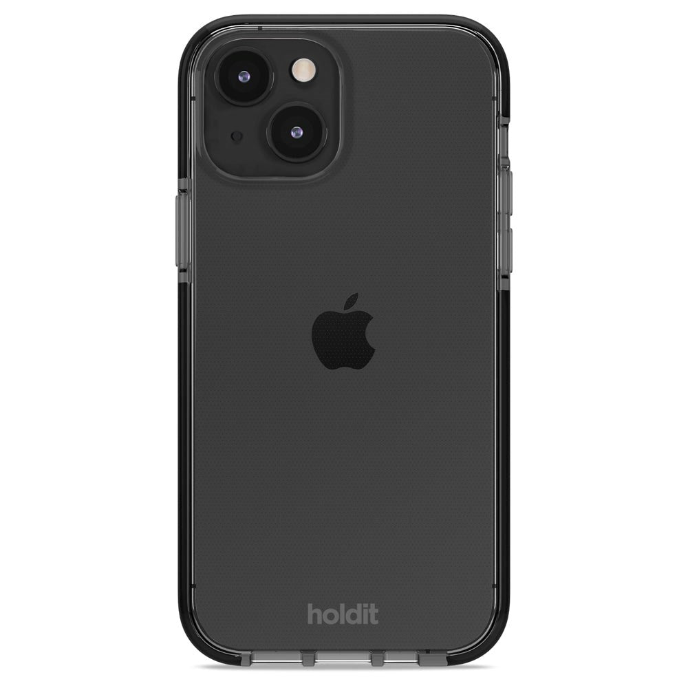 Holdit iPhone 14 Seethru Deksel - Black