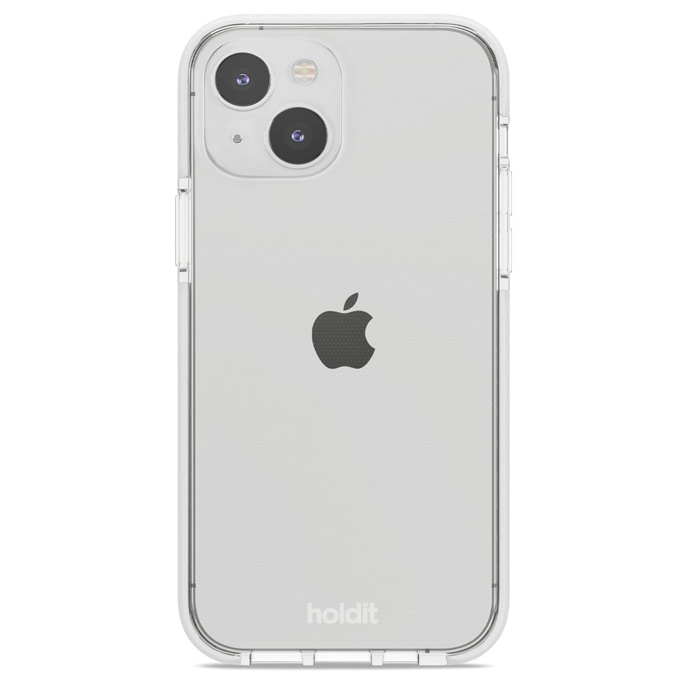 Holdit iPhone 14 Seethru Deksel - White