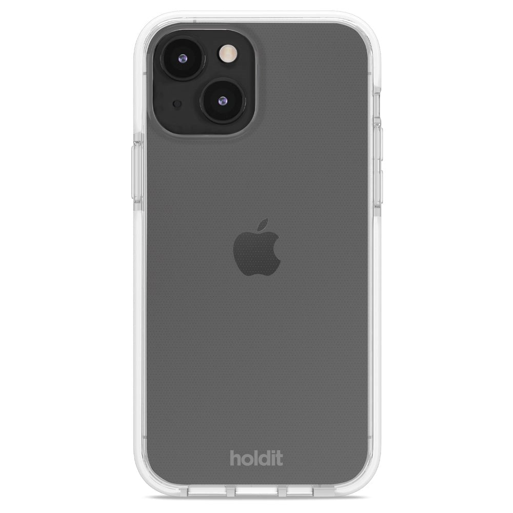 Holdit iPhone 14 Seethru Deksel - White