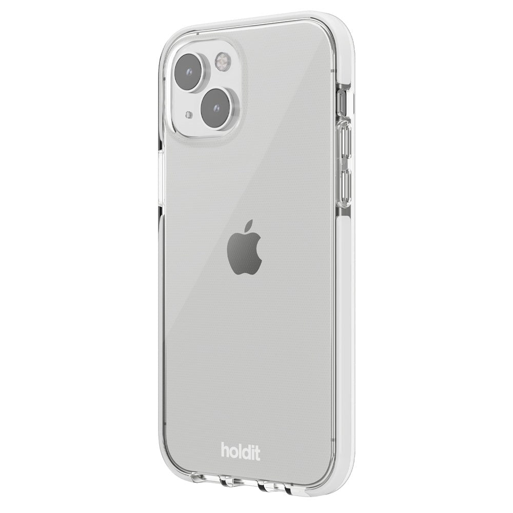 Holdit iPhone 14 Seethru Deksel - White