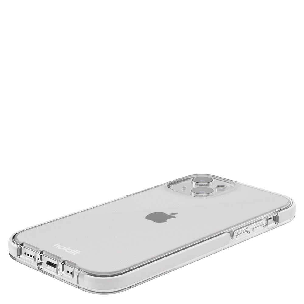 Holdit iPhone 14 Seethru Deksel - White