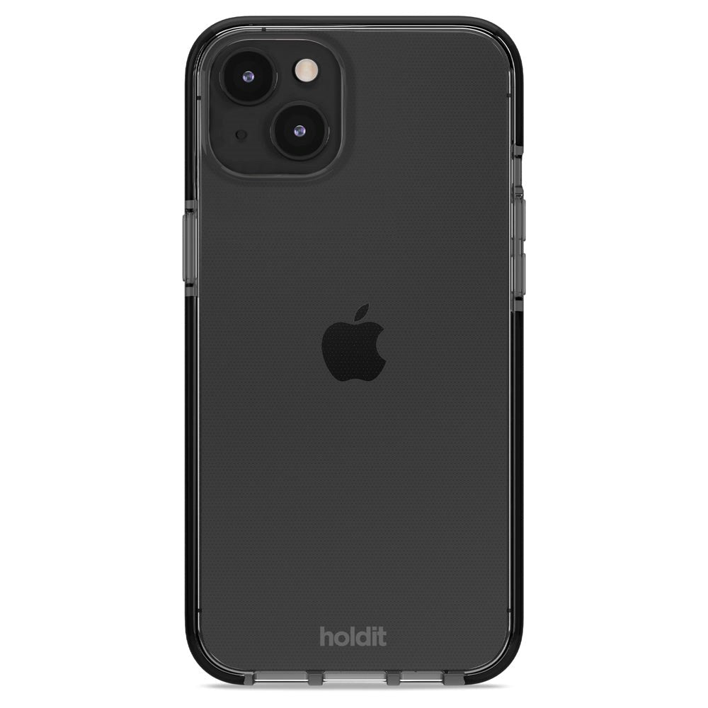 Holdit iPhone 14 Plus Seethru Deksel - Black