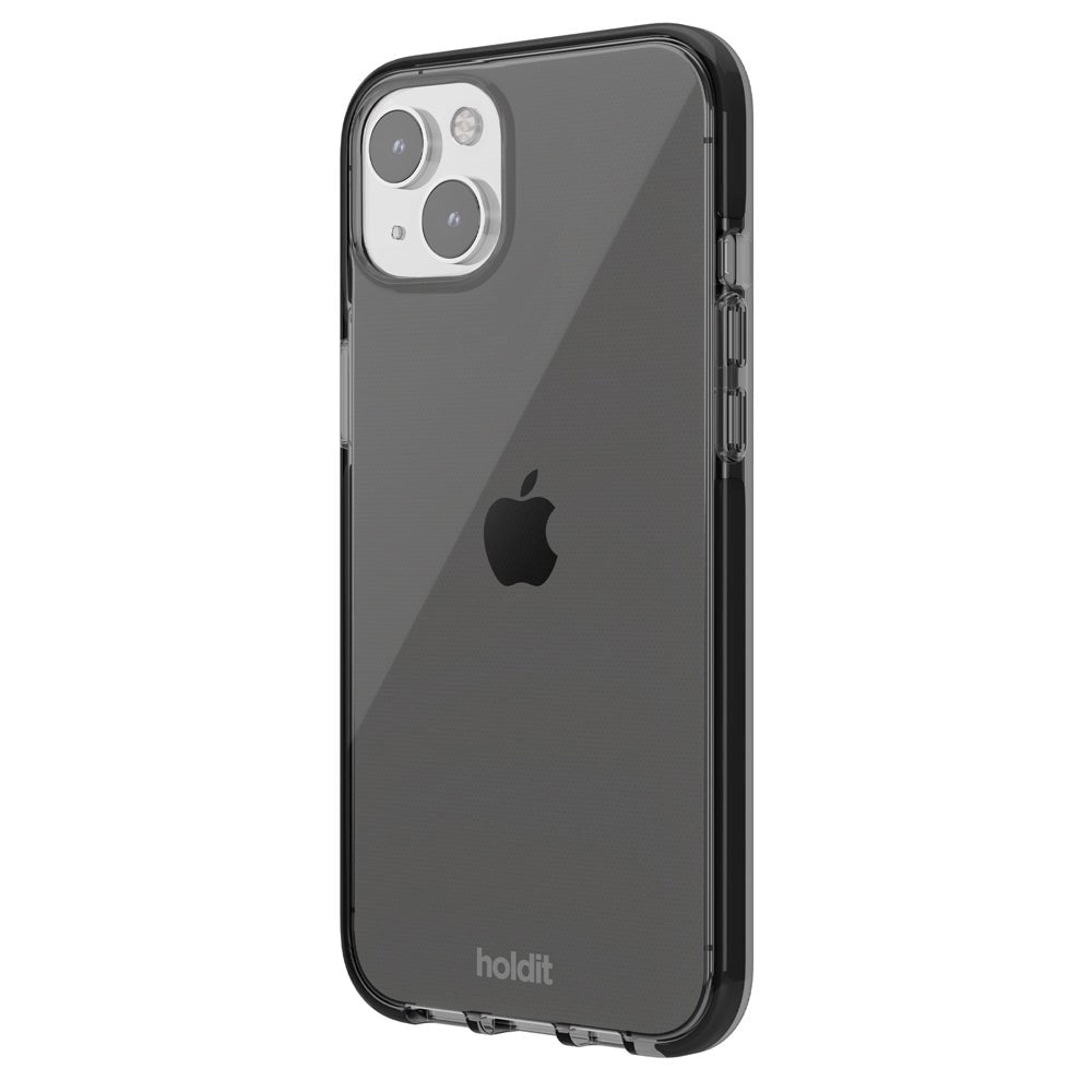 Holdit iPhone 14 Plus Seethru Deksel - Black