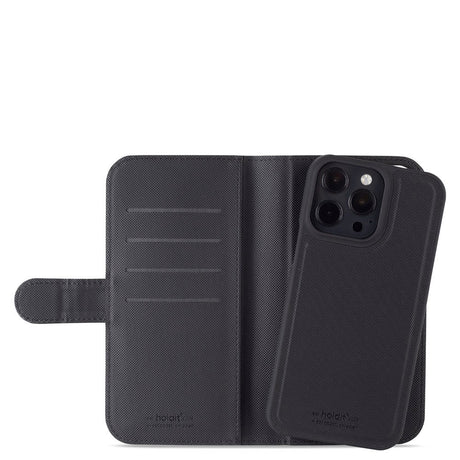 Holdit iPhone 14 Pro Max Wallet Magnet Deksel - Black