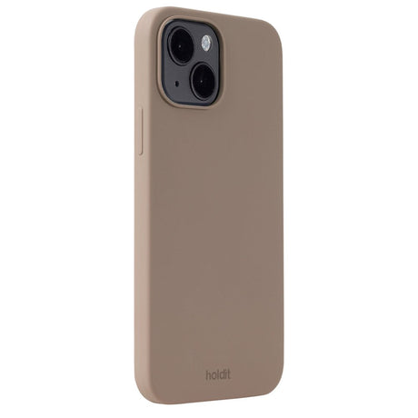 Holdit iPhone 14 / 13 Soft Touch Silikon Deksel - Mocha Brown