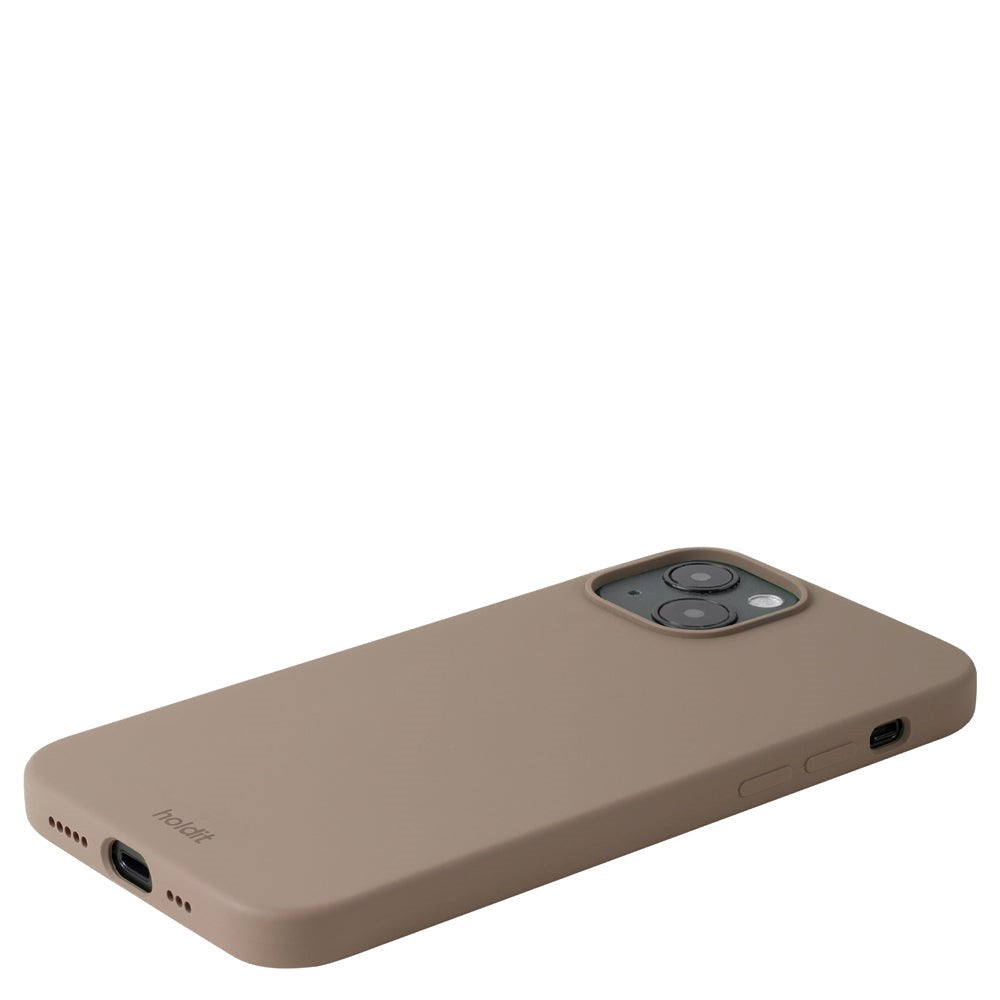 Holdit iPhone 14 Plus Soft Touch Silikon Deksel - Mocha Brown