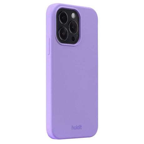 Holdit iPhone 14 Pro Soft Touch Silikon Deksel - Violet