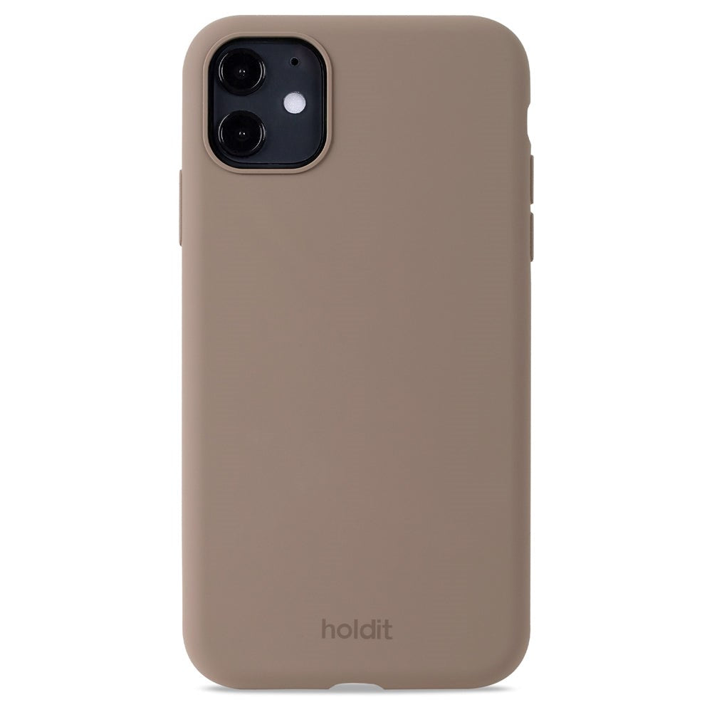 Holdit iPhone 11 Soft Touch Silikon Deksel - Mocha Brown