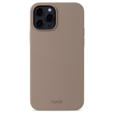 Holdit iPhone 12/12 Pro Soft Touch Silikon Deksel - Mocha Brown