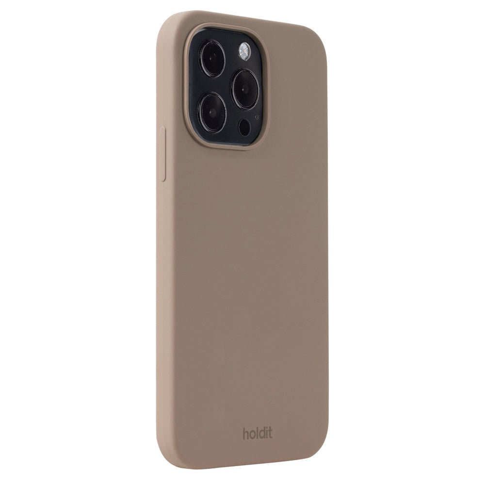 Holdit iPhone 13 Pro Soft Touch Silikon Deksel - Mocha Brown