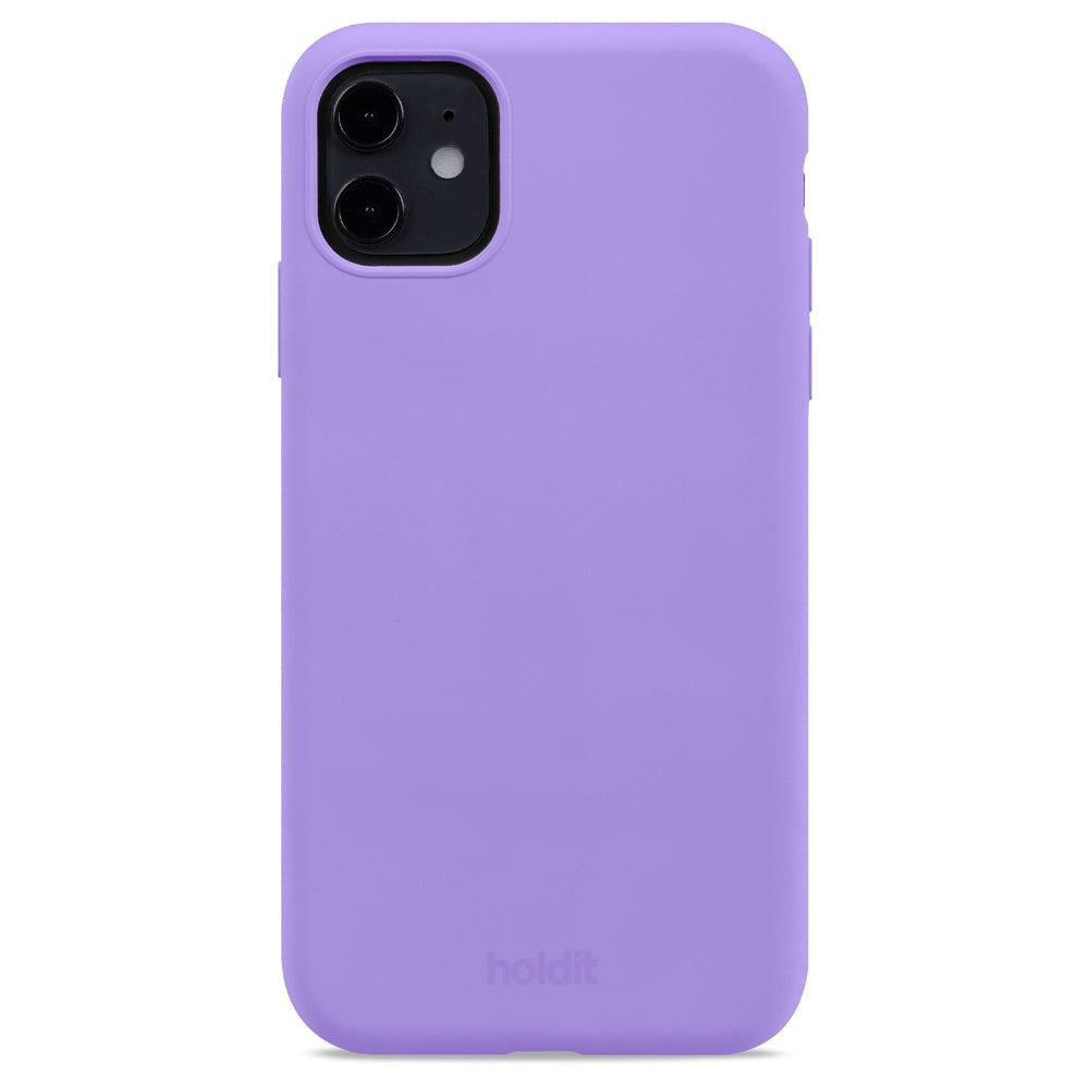 Holdit iPhone 11 Soft Touch Silikon Deksel - Violet