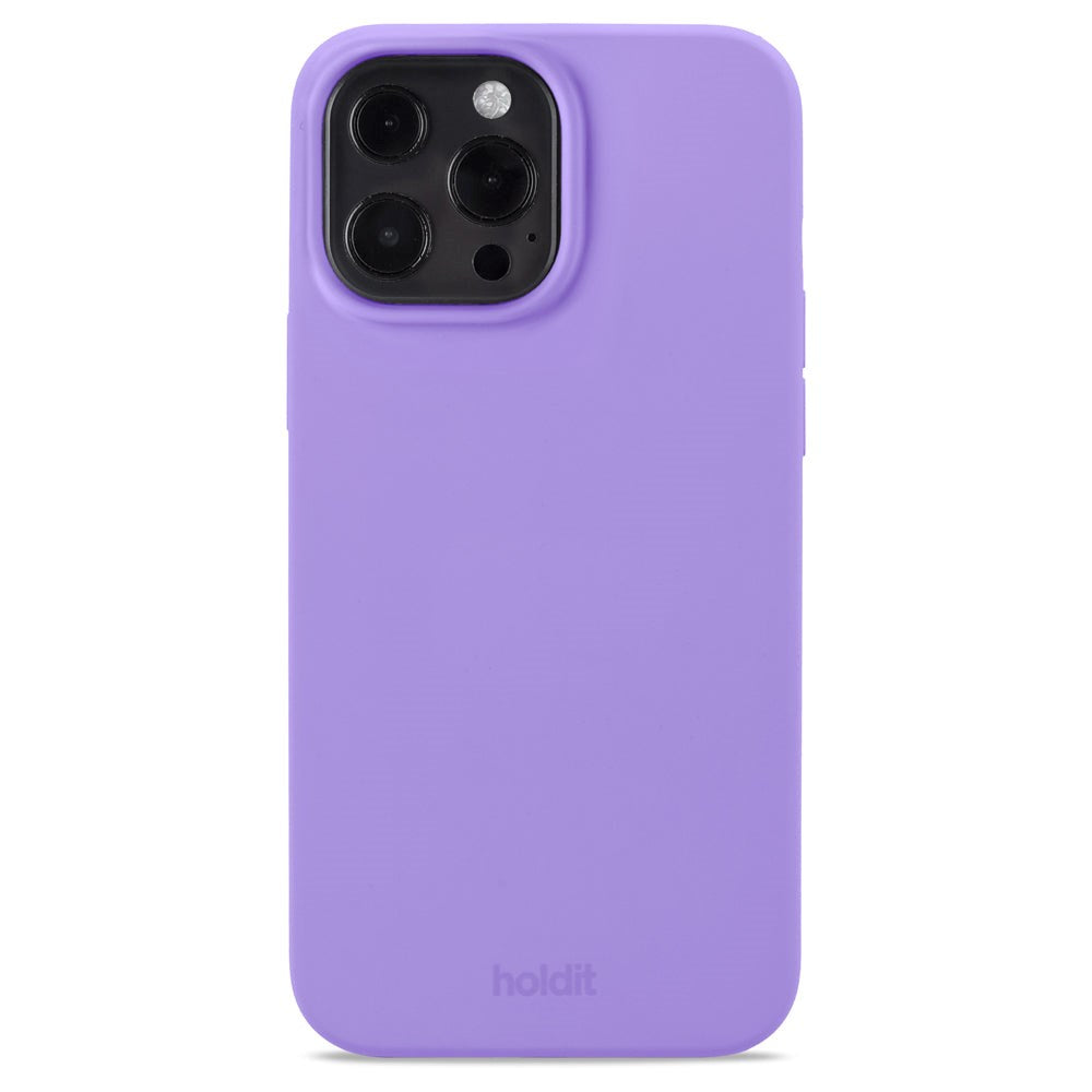 Holdit iPhone 13 Pro Max Soft Touch Silikon Deksel - Violet