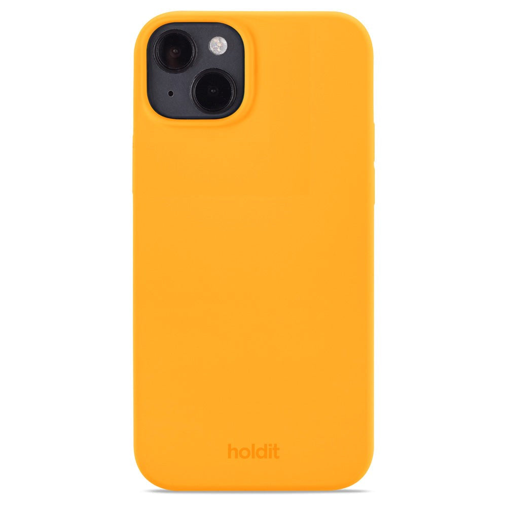 Holdit iPhone 14 Plus Soft Touch Silikon Deksel - Orange Juice