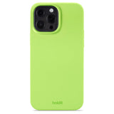 Holdit iPhone 13 Pro Max Soft Touch Silikon Deksel - Acid Green