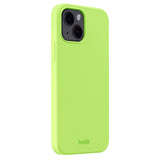 Holdit iPhone 14 / 13 Soft Touch Silikon Deksel - Acid Green