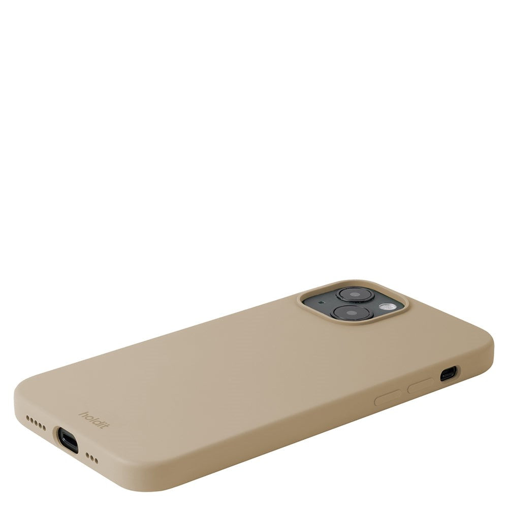 Holdit iPhone 14 Plus Soft Touch Silikon Deksel - Latte Beige