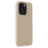 Holdit iPhone 14 Pro Soft Touch Silikon Deksel - Latte Beige