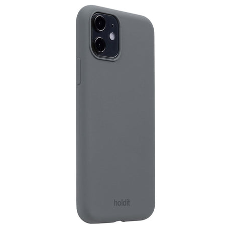 Holdit iPhone 11 Soft Touch Silikon Deksel - Space Gray