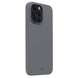 Holdit iPhone 13 Pro Soft Touch Silikon Deksel - Space Gray