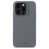 Holdit iPhone 14 Pro Soft Touch Silikon Deksel - Space Gray