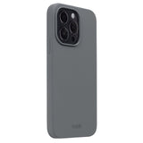 Holdit iPhone 14 Pro Soft Touch Silikon Deksel - Space Gray