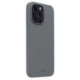 Holdit iPhone 14 Pro Max Soft Touch Silikon Deksel - Space Gray