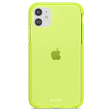 Holdit iPhone 11 Seethru Deksel - Acid Green