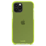 Holdit iPhone 12 / 12 Pro Seethru Deksel - Acid Green