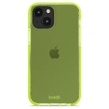 Holdit iPhone 14 / 13 Seethru Deksel - Acid Green