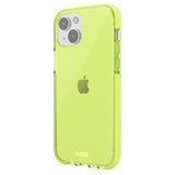 Holdit iPhone 14 / 13 Seethru Deksel - Acid Green