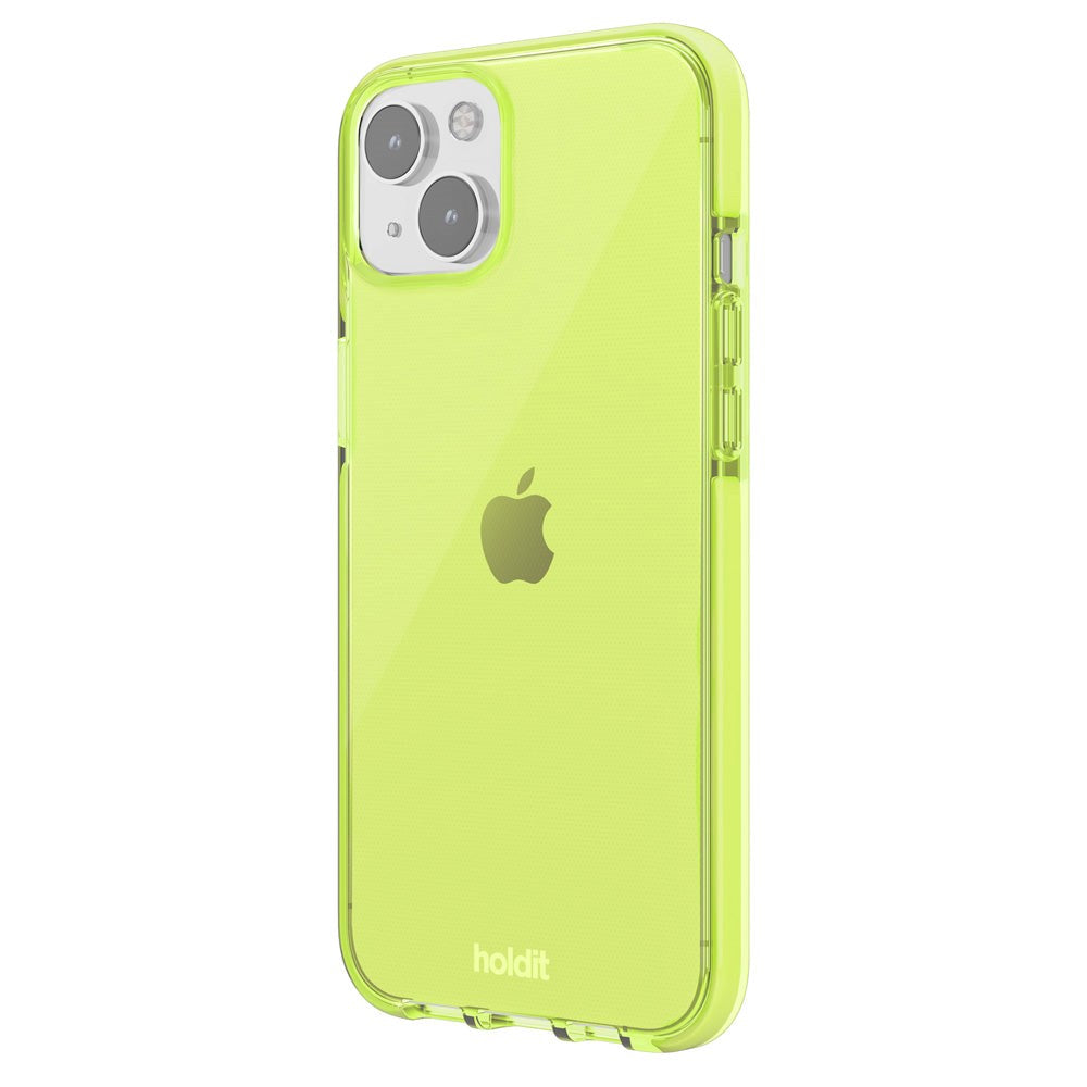 Holdit iPhone 14 Plus Seethru Deksel - Acid Green