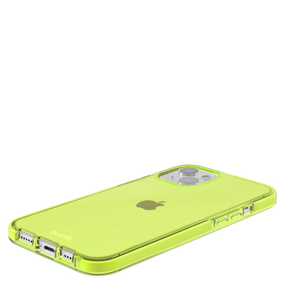 Holdit iPhone 14 Plus Seethru Deksel - Acid Green