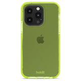 Holdit iPhone 14 Pro Seethru Deksel - Acid Green