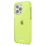 Holdit iPhone 14 Pro Seethru Deksel - Acid Green