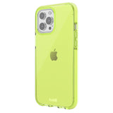 Holdit iPhone 14 Pro Max Seethru Deksel - Acid Green